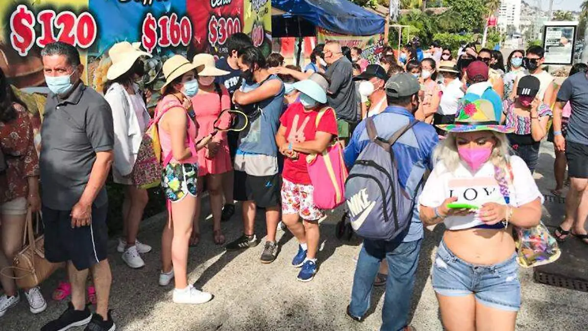 turistas arribo acapulco